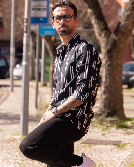 Camisa Antony Morato Preta