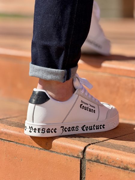 Sapatilhas Versace Jeans Couture Fondo Court 88 – White/Brancas