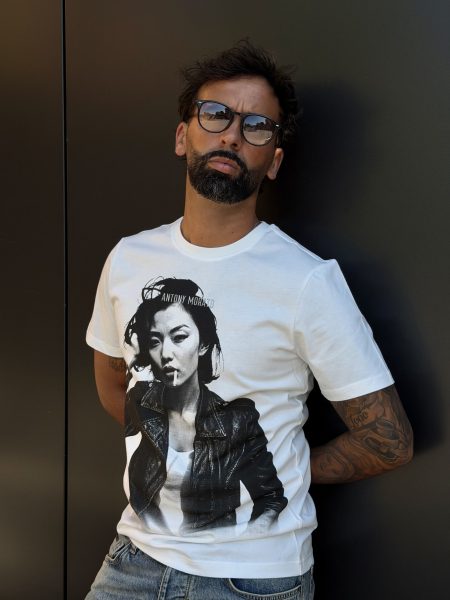 T-Shirt Regular Fit em Algodão com Print Fotográfico
