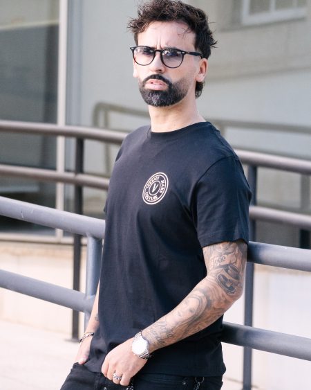T-shirt com Placa de Logótipo Versace Jeans Couture